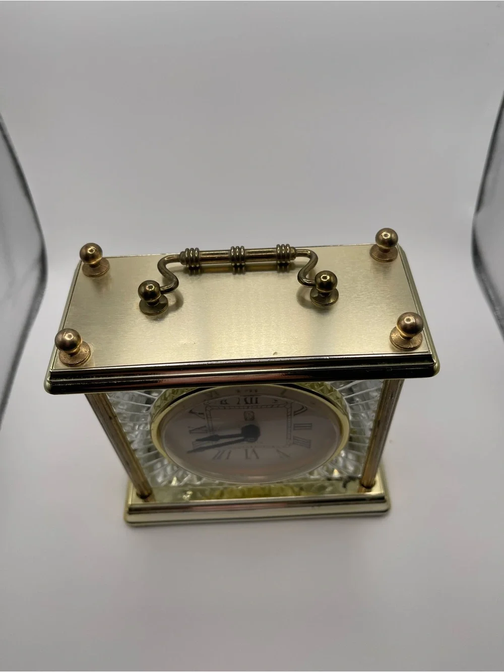 quartz brass crystal